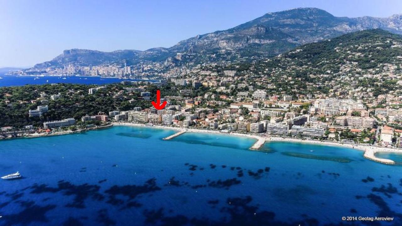 Studio Or One Bedroom Avenue De La Plage Roquebrune-Cap-Martin Exterior photo